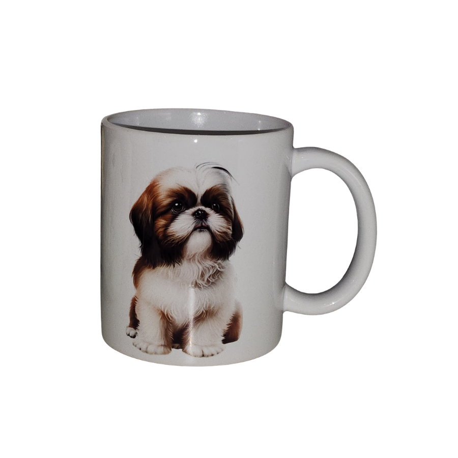 Mug chien, pour le plaisir des animaux, shih-tzu