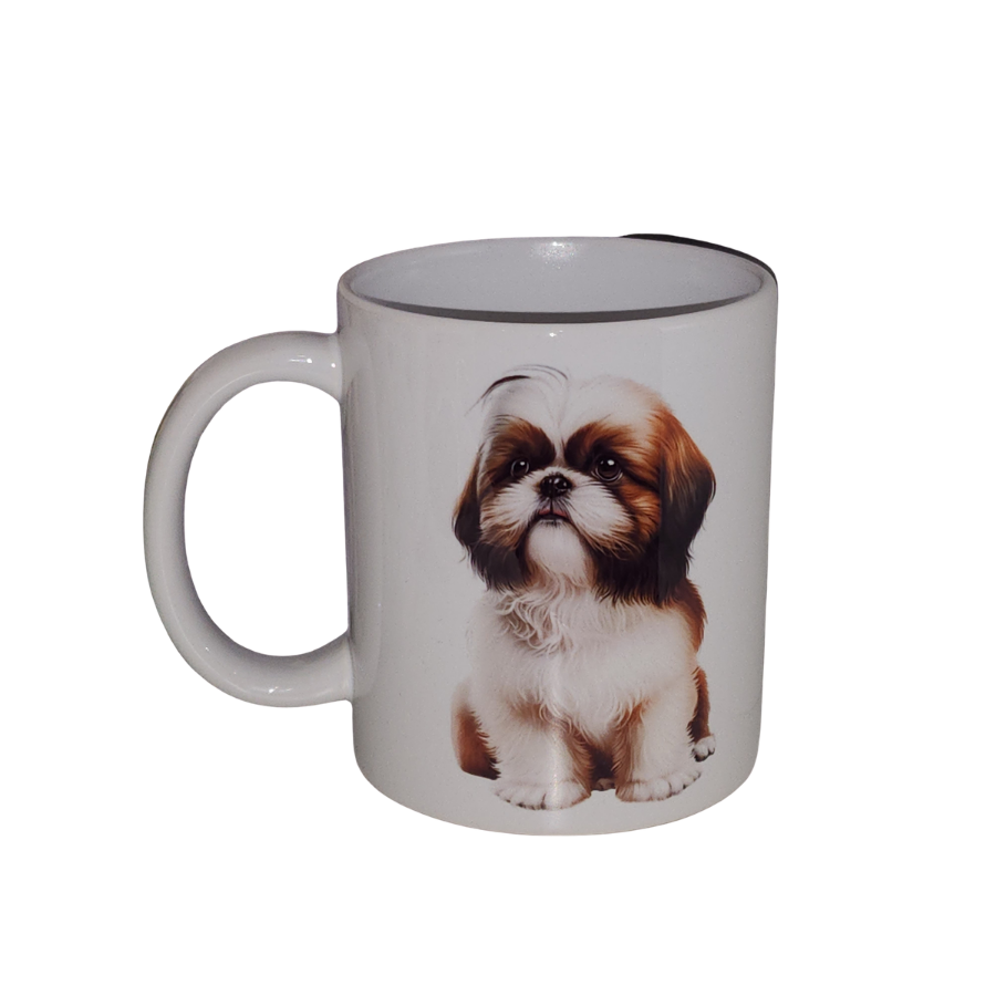 Mug chien, pour le plaisir des animaux, shih-tzu