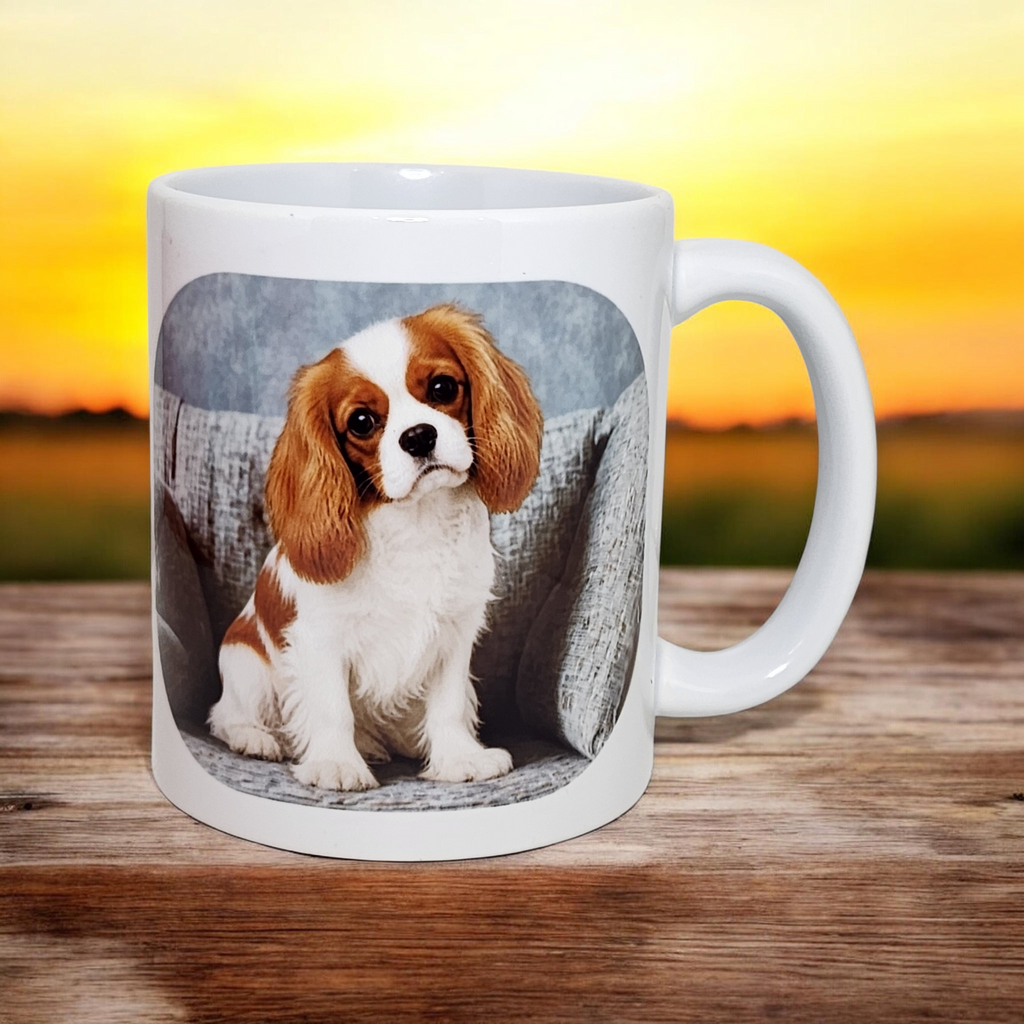 Mug chien Cavalier king Charles
