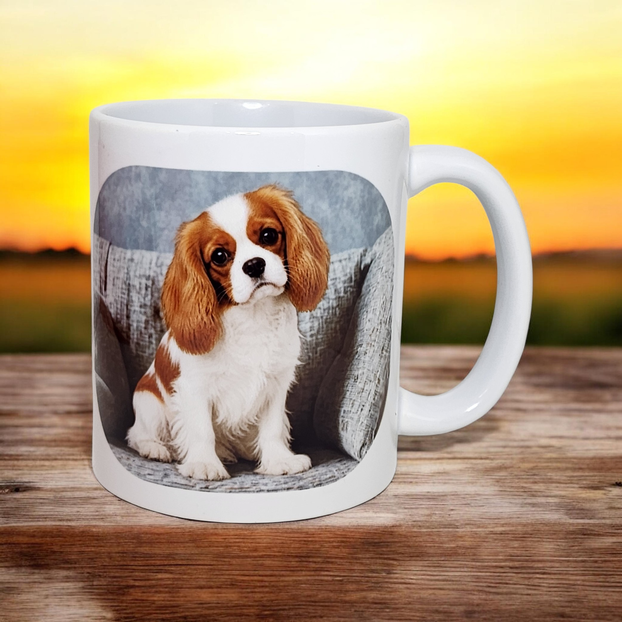 Mug chien Cavalier king Charles