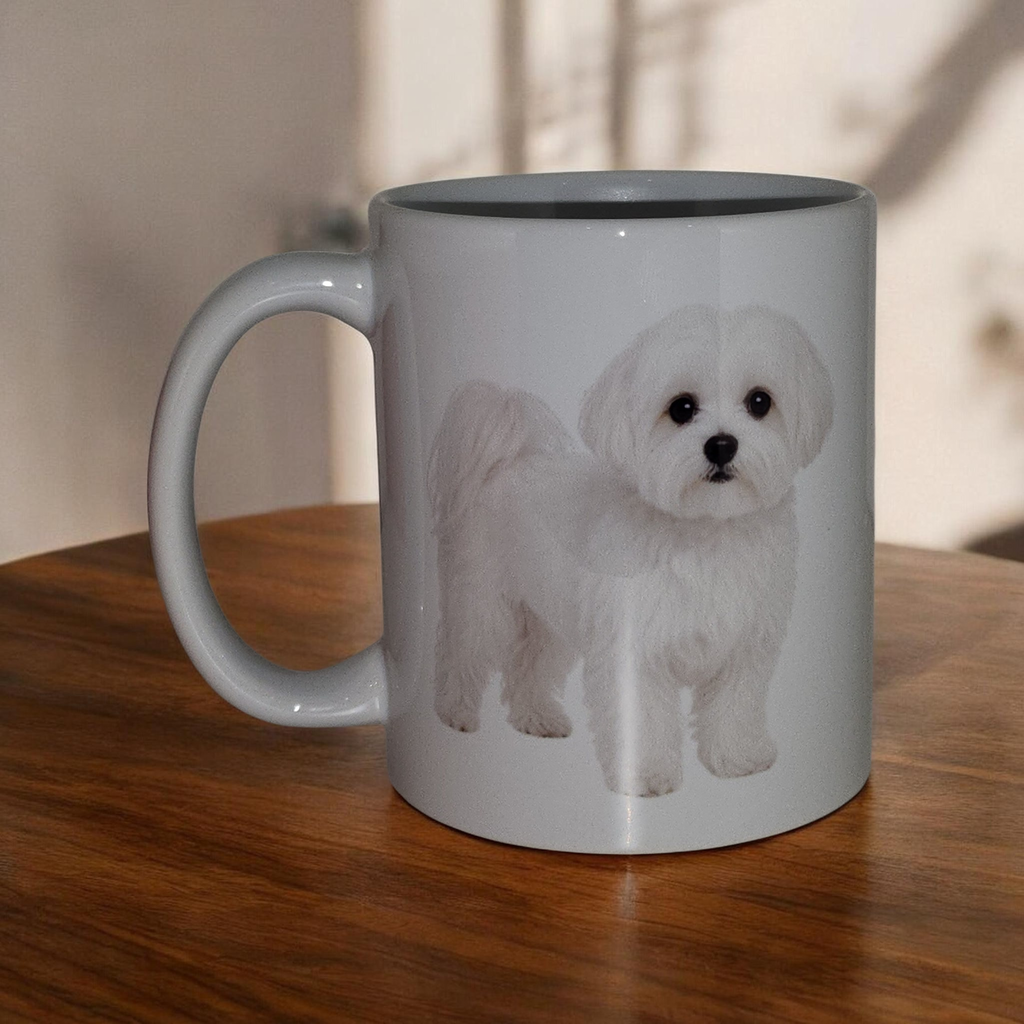 Mug Bichon Maltais colector pour commencez votre journée avec un sourire et beaucoup de douceur